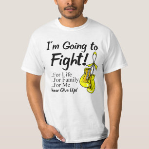 T-shirt Cancer de sarcome je vais combattre