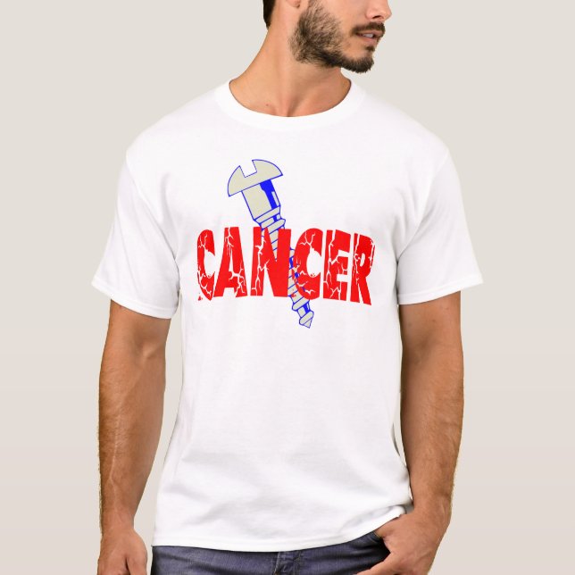 T-shirt Cancer de vis (Devant)