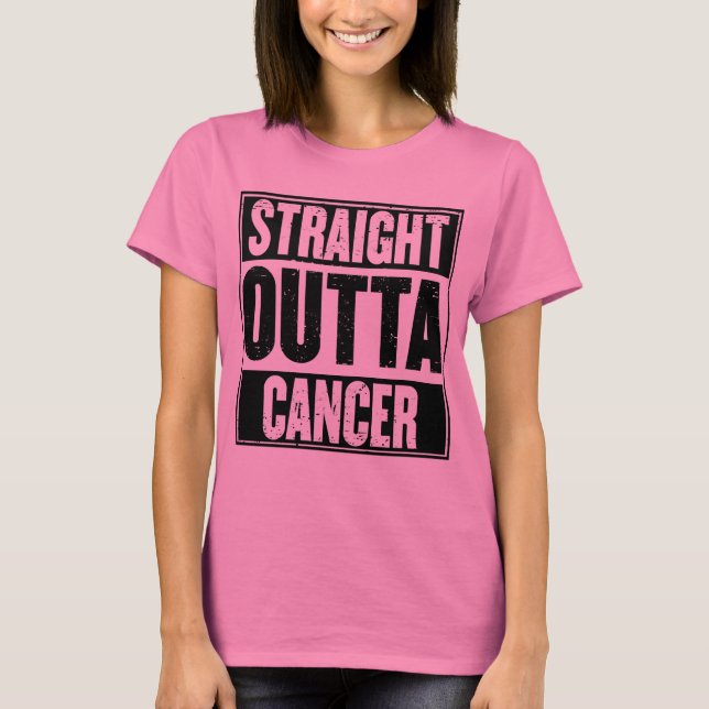 T-shirt Cancer droit d'Outta (Devant)