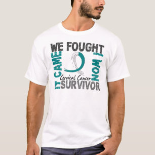 T-shirt Cancer du col de l'utérus du survivant 5