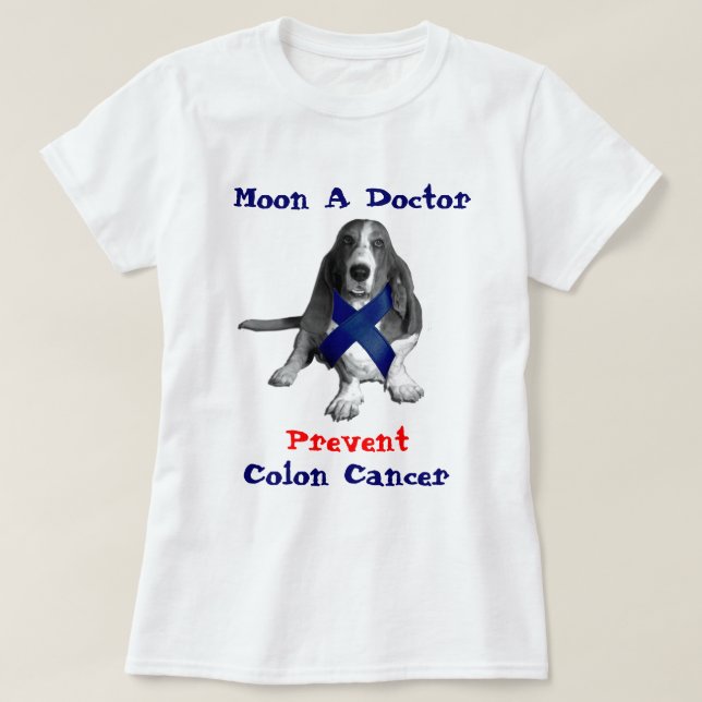 T-shirt Cancer du colon (Design devant)