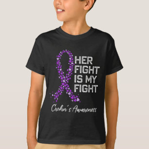 T-shirt Cancer Du Colon Et Maladie Des Crohns Sensibilisat