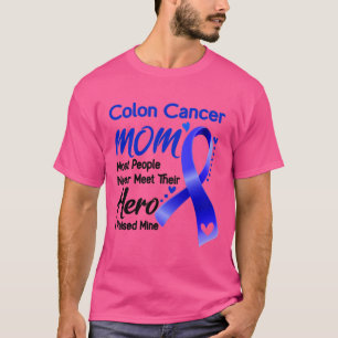 T-shirt Cancer du côlon La plupart des gens ne rencontrent