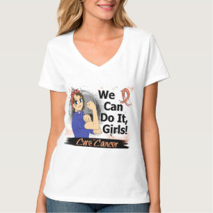 T-shirt Cancer du corps utérin de l'Anime WCDI de Rosie