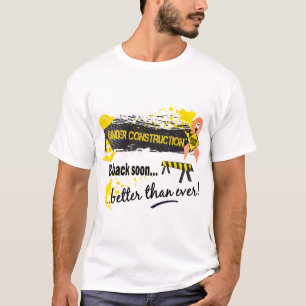 T-shirt Cancer du corps utérin en construction
