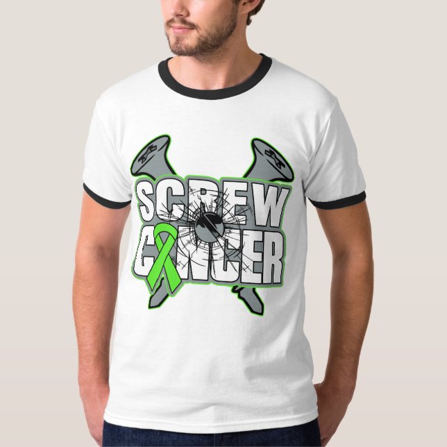 T-shirt Cancer du lymphome vissé (Devant)
