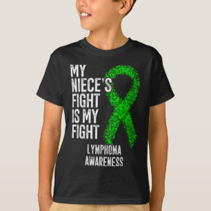 T-shirt Cancer du Sang La lutte de ma nièce est ma lutte L