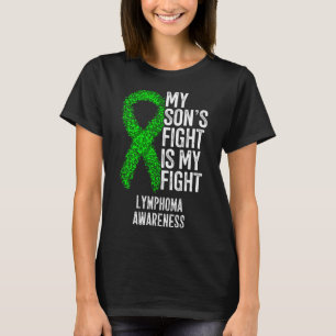 T-shirt Cancer du sang Le combat de mon fils est mon comba
