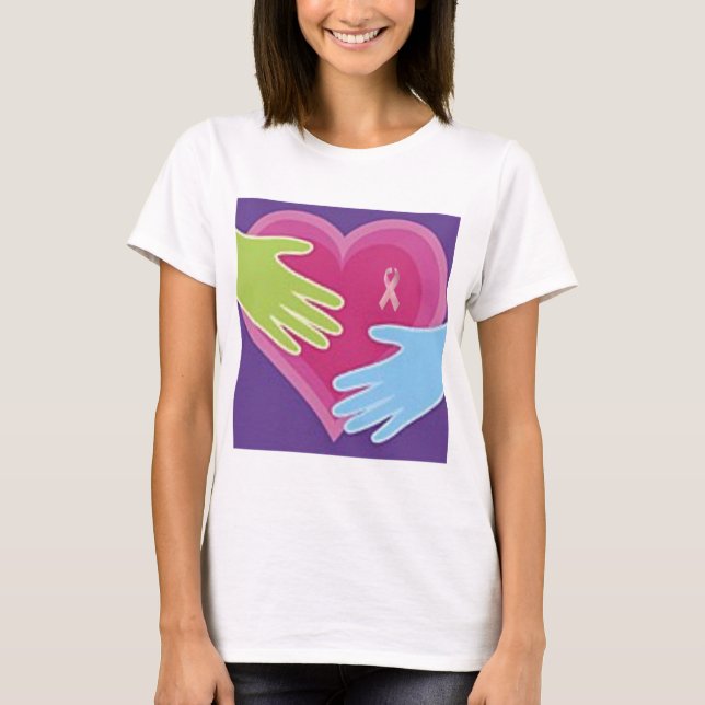 T-shirt cancer du sein (Devant)