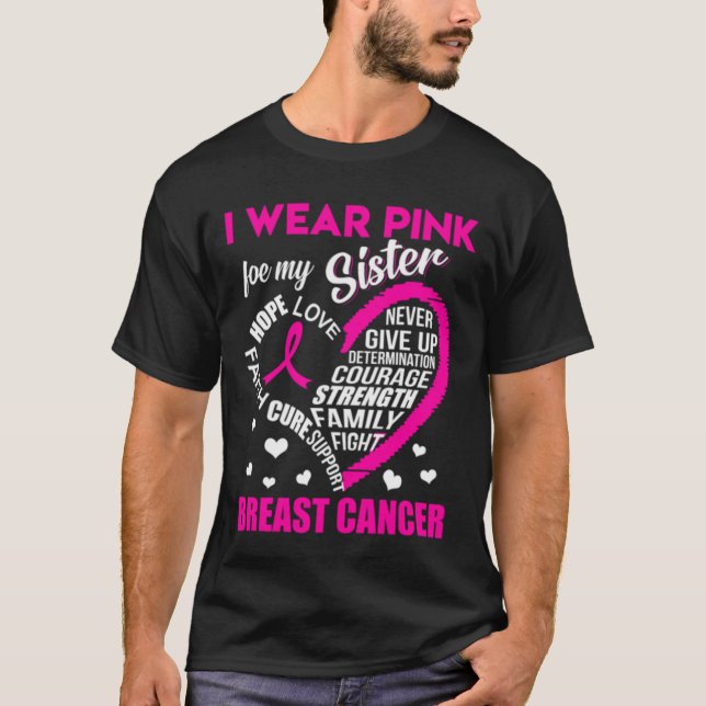 T-shirt Cancer du sein (Devant)