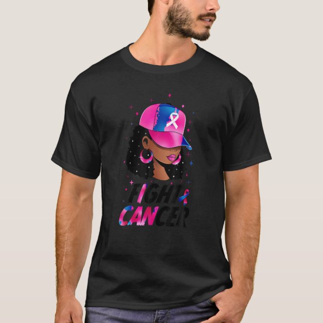 T-shirt Cancer du sein Africaine-Américaine Black Women Wa (Devant)