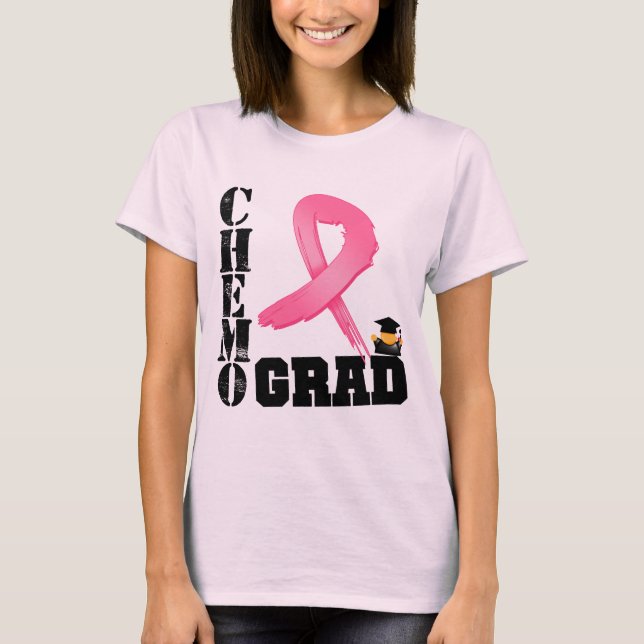 T-shirt Cancer du sein Chimo Grad (Devant)