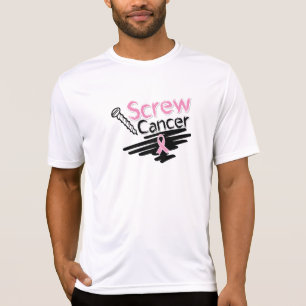 T-shirt Cancer du sein drôle de vis