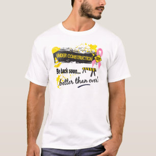 T-shirt Cancer du sein en construction