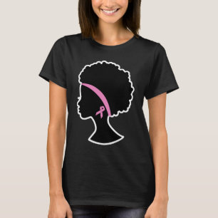 T-shirt Cancer du sein Femmes noires, Africain-Américain