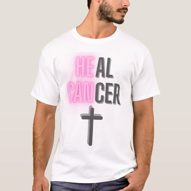 T-shirt Cancer du sein guérir Tee (Devant)