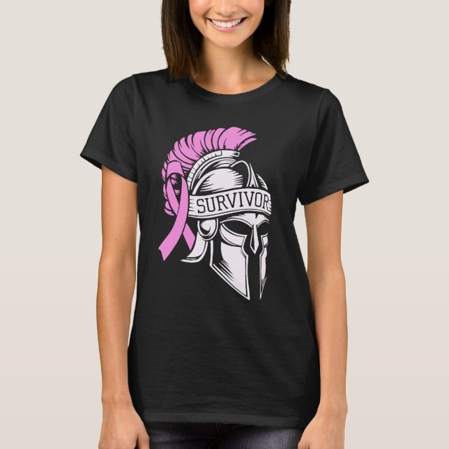T-shirt Cancer du sein survivant (Devant)