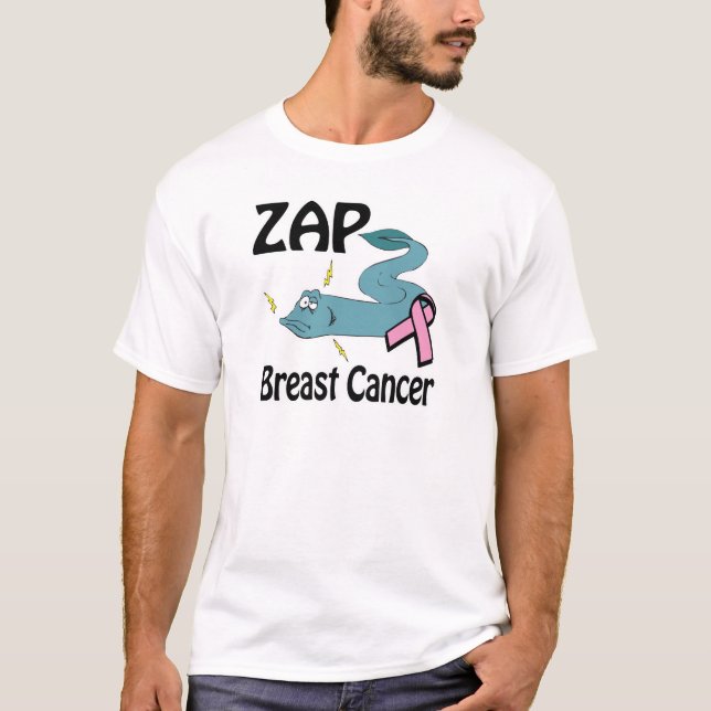 T-shirt Cancer du sein ZAP (Devant)