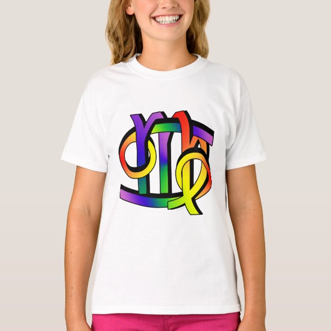 T-shirt Cancer et virus GLBT (Devant)