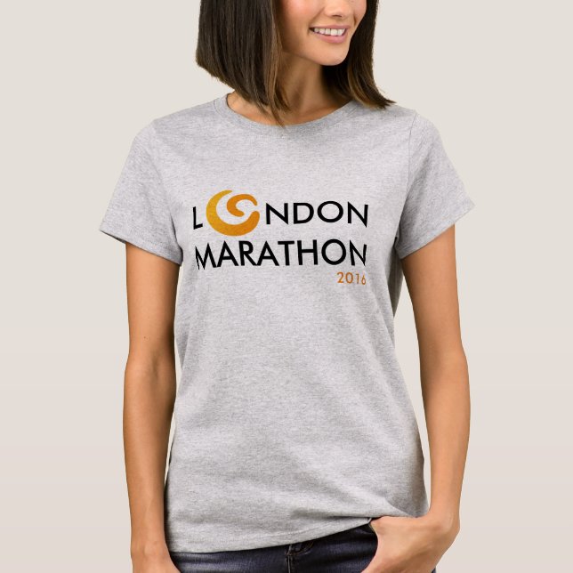 T-shirt Cancer #LondonMarathon2016 d'enfant du monde (Devant)