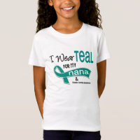 Cancer ovarien JE PORTE TEAL POUR MA NANA 42