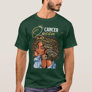 T-shirt Cancer Queen Sweet As Candy Birthday