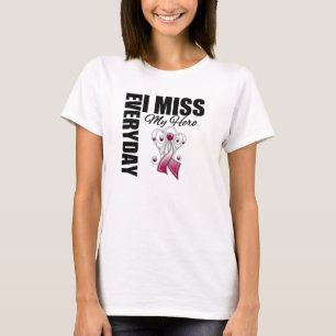 T-shirt Cancer quotidien de Mlle My Hero Head Neck d'I