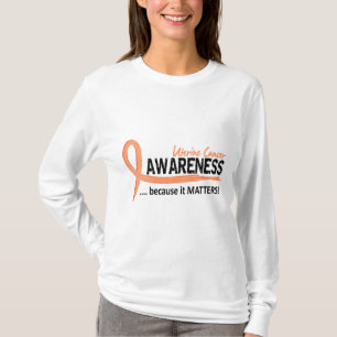 T-shirt Cancer utérin de la conscience 2