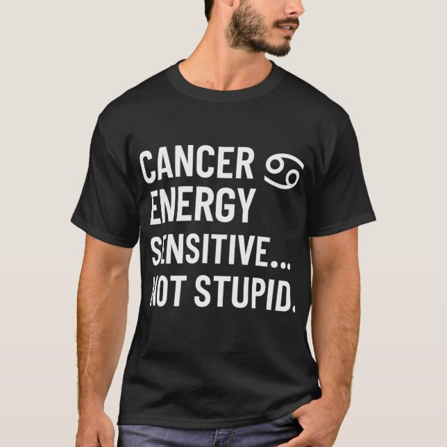 T-shirt Cancer Zodiac Sign Astrology Shirt (Devant)