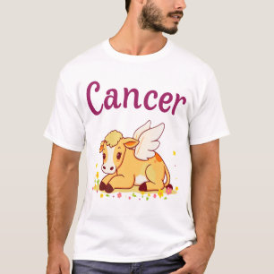 T-shirt Cancer Zodiaque Vache Png, Cancer Mignon