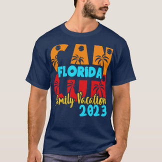 T-shirt Cancun 2023 Florida Summer Family Couple Correspon