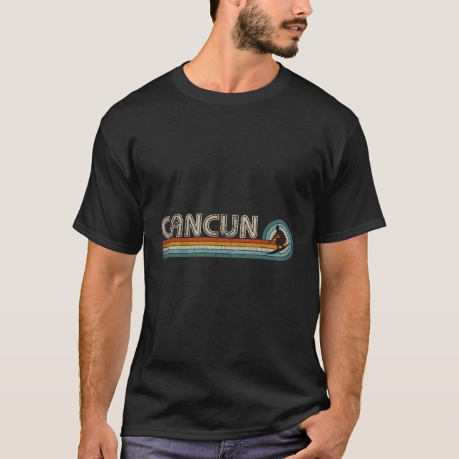 T-shirt Cancun Cancun Mexique Cancun Cancun (Devant)