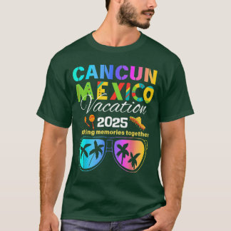 T-shirt Cancun Mexico Vacation Beach 2025 Trip Group Squad