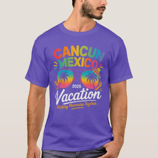 T-shirt Cancun Mexico Vacation Beach 2025 Trip Group Squad