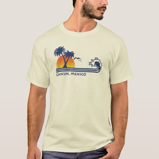 T-shirt Cancun Mexique (Devant)