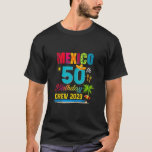 T-shirt Cancun Mexique Birthday Crew 30th 50th Matching Gr<br><div class="desc">Cancun Mexique Birthday Crew 30th 50th Matching Group 2023 Débardeur</div>