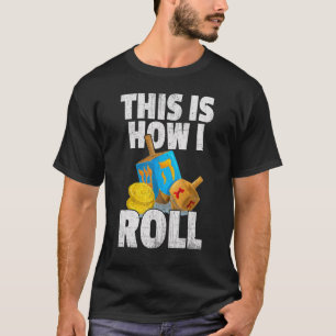 T-shirt Candelebre Dreidel Drôle Cadeau Hanukkah Voici com