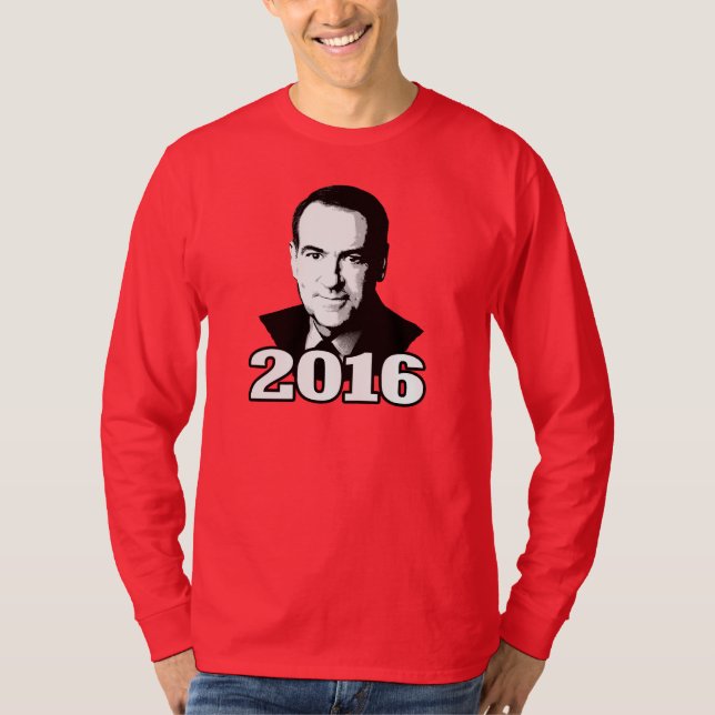 T-SHIRT CANDIDAT 2016 DE MIKE HUCKABEE (Devant)