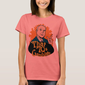 T-shirt candidat des années 70