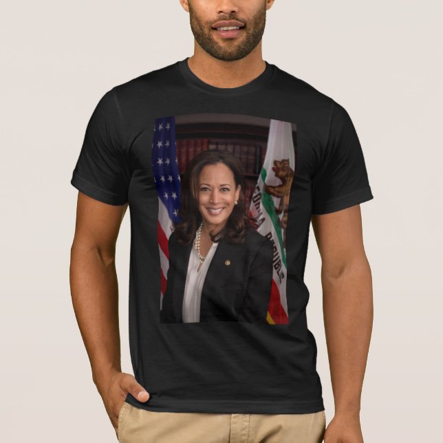 T-shirt Candidat Kamala Harris à la présidence US 2024 (Devant)
