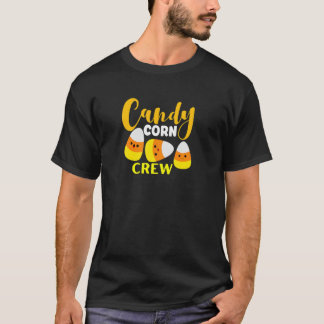 T-shirt Candy Corn Crew Halloween Costume femmes Hommes Am