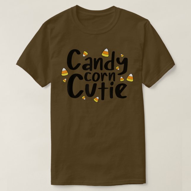 T-shirt Candy Corn Cutie Drôle Halloween (Design devant)