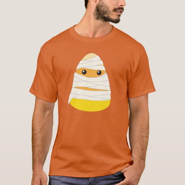 T-shirt Candy Corn Mummy Costume Halloween Candy Corn (Devant)
