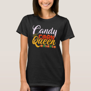 T-shirt Candy Corn Queen C'est mon costume d'Halloween