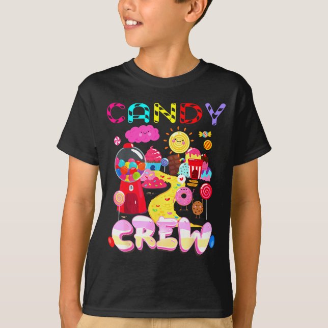 T-shirt Candy Crew Candy Costume Women Candy Land Kids Swe (Devant)