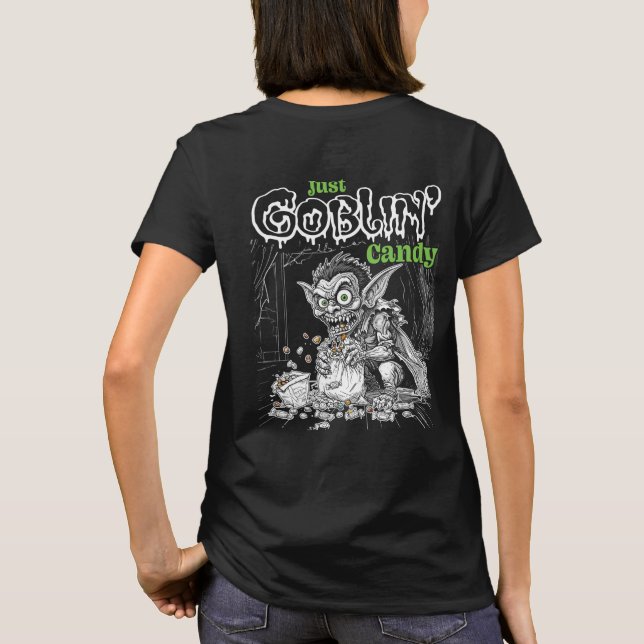 T-shirt Candy de Just Goblin Sketchy (Objets Sombres) Avan (Dos)