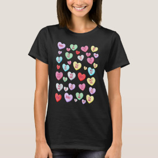 T-shirt Candy Heart Love Valentine's Day Boys Girls Kids