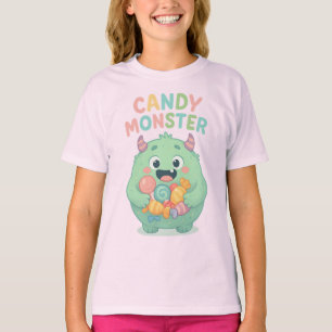 T-shirt CANDY MONSTER - Drôle Halloween
