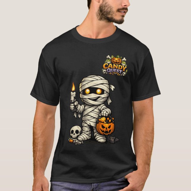 T-shirt Candy Quest App 'Wraps'  (Devant)
