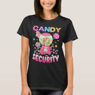 T-shirt Candy-sécurité Candyland Costume Enfants Ados Adul